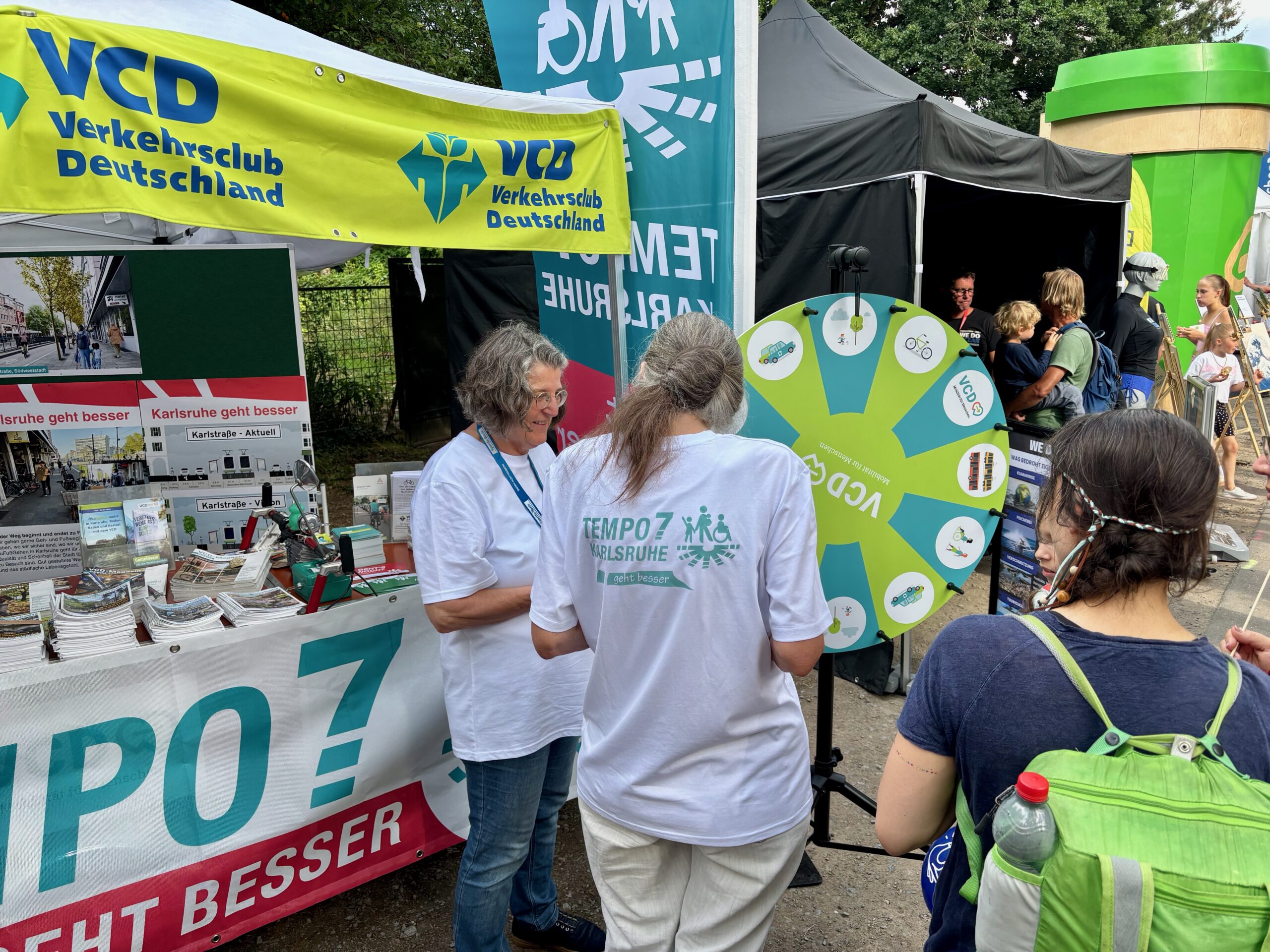 Tempo7-Stand auf dem DAS FEST 2025