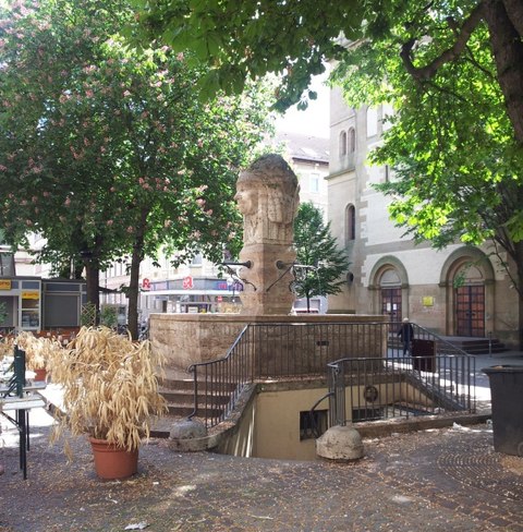 Indianerbrunnen Karlsruhe